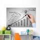 Hand Drawing Successful Strategy Wall Decal