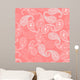 Seamless Paisley Pattern Wall Decal