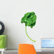 Fresh green leaf spinach, vector illustration Wall Decal