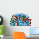 Italian Soccer Fans Wall Decal