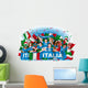 Italian Soccer Fans Wall Decal