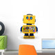 Cute Toy Robot Looking up Wall Decal