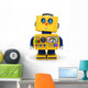 Cute Toy Robot Looking up Wall Decal