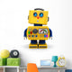 Cute Toy Robot Looking up Wall Decal