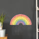 fruit and vegetable rainbow - healthy eating concept Wall Decal