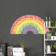 fruit and vegetable rainbow - healthy eating concept Wall Decal