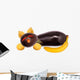 Cat from Fruit and Vegetables Wall Decal