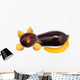 Cat from Fruit and Vegetables Wall Decal