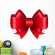 Red bow symbol Wall Decal
