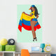 Colombia Soccer Fan Wall Decal
