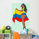Colombia Soccer Fan Wall Decal