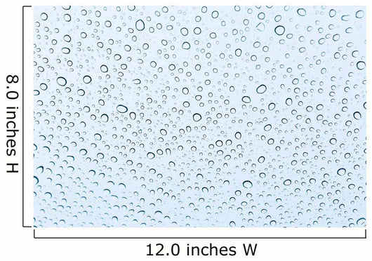 Water drops background Wall Mural