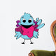 Blue Sparrow Wall Decal