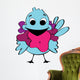 Blue Sparrow Wall Decal