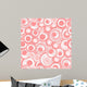 Abstract Seamless round Shapes Wall Decal
