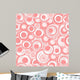 Abstract Seamless round Shapes Wall Decal