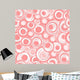 Abstract Seamless round Shapes Wall Decal
