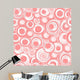 Abstract Seamless round Shapes Wall Decal