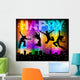 Happy Wall Mural