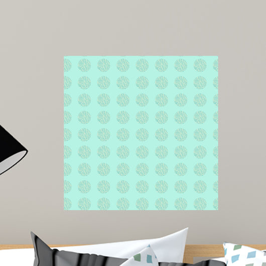 Polka Dot Seamless Pattern Wall Decal