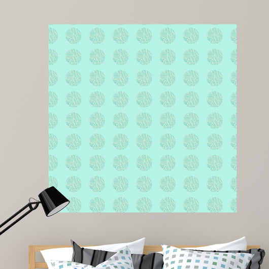 Polka Dot Seamless Pattern Wall Decal