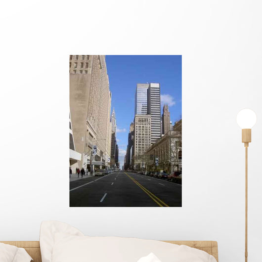 New York Street Wall Decal