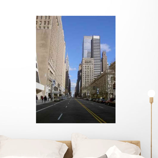 New York Street Wall Decal