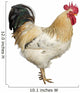 An Adult Rooster Wall Decal