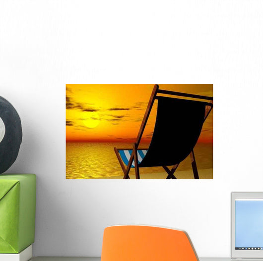 Relaxing Beach Wall Decal