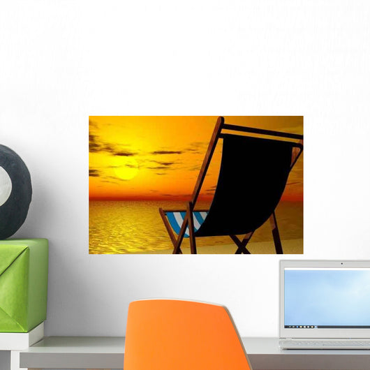 Relaxing Beach Wall Decal