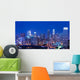Los Angeles at night Wall Mural