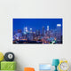 Los Angeles at night Wall Mural