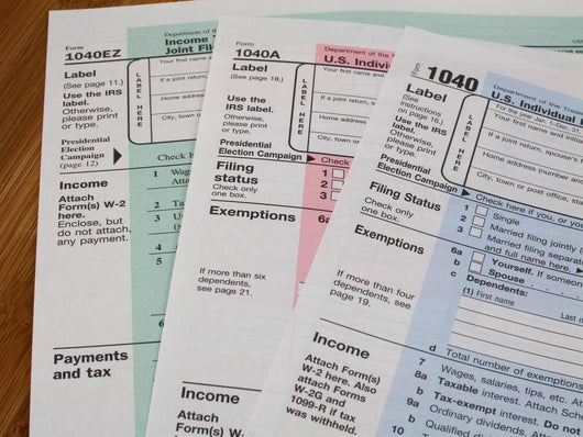 Tax Forms Wall Mural
