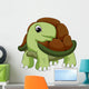 Cute Turtle Cartoon Wall Decal