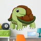 Cute Turtle Cartoon Wall Decal