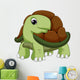 Cute Turtle Cartoon Wall Decal
