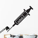 Syringe Icon Wall Decal