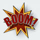 Cartoon boom Wall Decal