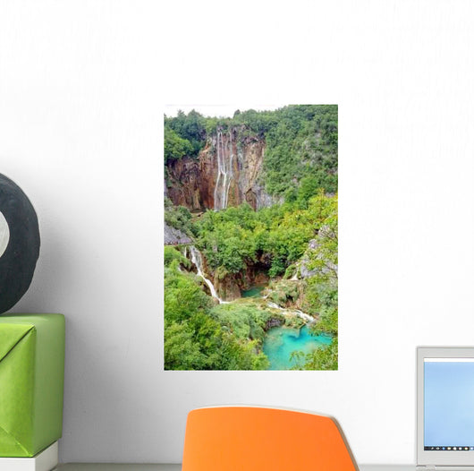 Waterfall Plitvice Coratia Europa Wall Decal