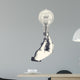 Main Tenant Une Ampoule Wall Decal