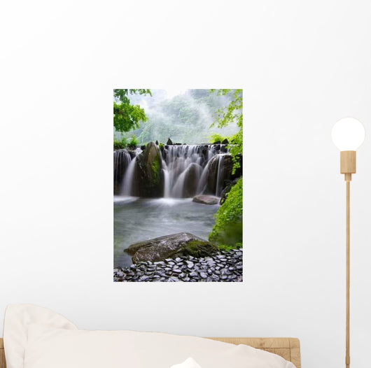 Natural Hot Spring Bath Wall Decal