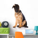 German Shepherd Puppy Portrait Wall Decal
