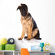 German Shepherd Puppy Portrait Wall Decal