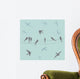 Birds on a wire Wall Decal