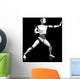 Male Robot Fighting Karate Wall Decal