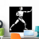 Male Robot Fighting Karate Wall Decal