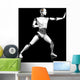 Male Robot Fighting Karate Wall Decal