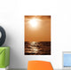 Beautiful Sunset above Surface Wall Decal
