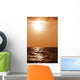 Beautiful Sunset above Surface Wall Decal