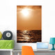 Beautiful Sunset above Surface Wall Decal